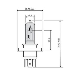 RMS Žárovka 12V 35/35W HS1
