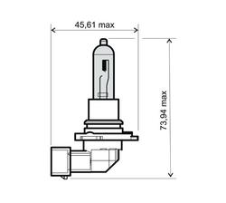 RMS Žárovka 12V 65W HB3