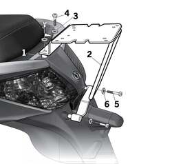 SHAD Nosič kufru SHAD Citycom 10/16