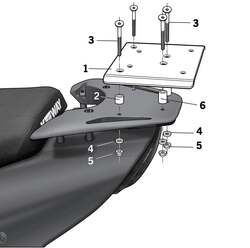 SHAD Nosič kufru SHAD F-act 12/16