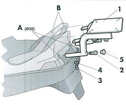 SHAD Nosič kufru SHAD Majesty 250