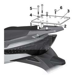 SHAD Nosič kufru SHAD People GT 10/16