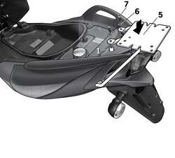 SHAD Nosič kufru SHAD SRV 850