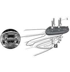 SHAD Nosič kufru SHAD Symphony 11/16