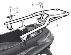 SHAD Nosič kufru SHAD X7 08/16