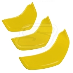 Mřížky přední masky GTS od 2018 - žluté