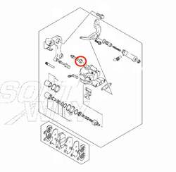 Suzuki Brzdový třmen - pouzdro č.20