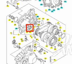 Suzuki CVT - ložisko