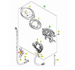 Suzuki Lanko tachometru Suzuki Sixteen