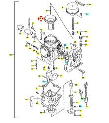 Suzuki Membrána karburátoru Burgman 250 98/02