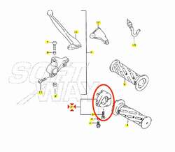 Suzuki Rukojeť plynu Katana