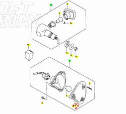 Suzuki Sklíčko blinkru LP Epicuro