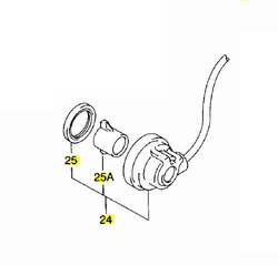 Suzuki Šnek tachometru Burgman 400 99-02