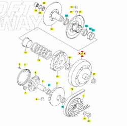 Suzuki Spojkový zvon Burgman 250 03-06