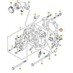 Suzuki Těsnění pod hlavu Burgman 400