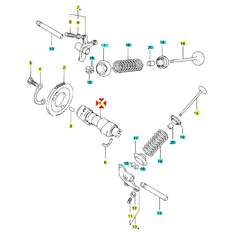 Suzuki Vačková hřídel Burgman 250 03-06
