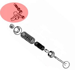 Suzuki Vahadlo sacího ventilu