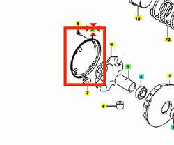 Suzuki Variátor - krycí prstenec