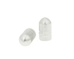Vicma Čepičky ventilků Bullet -- stříbrné