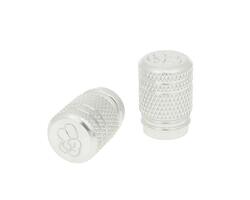 Vicma Čepičky ventilků Peace -- stříbrné