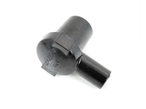 101_Octane Spark plug cap black plastic for Piaggio Vespa, Ciao, SI, Bravo