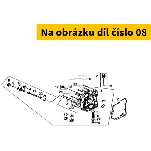 SYM Oil Baffle Plate 15713-J02-000