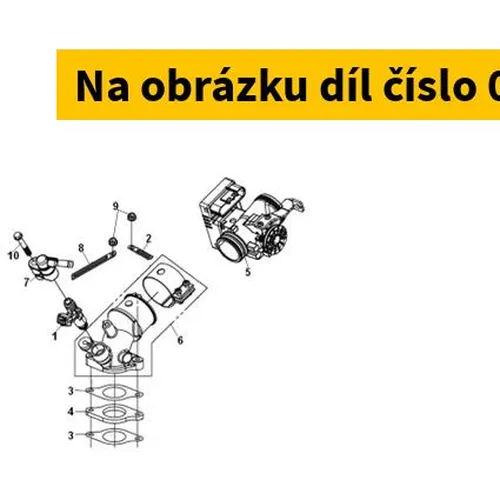 SYM Carb. Insulator 16211-XTA-000