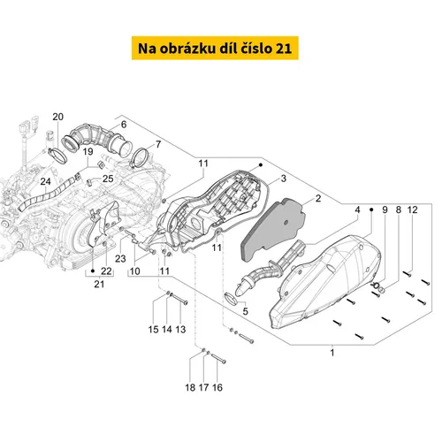 Piaggio Complete Bulkward 1B011537
