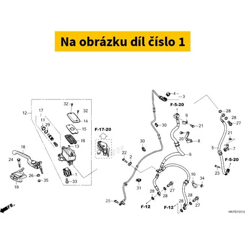 Honda Switch assy., fr. stop & 35340MKSE01