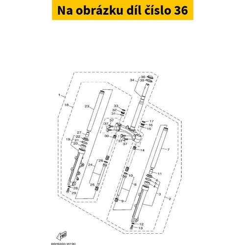 Yamaha Race, Ball 1 4FPF34111000