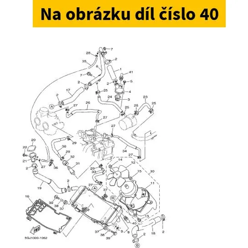 Yamaha Thermo Switch Assy 5GH825600100