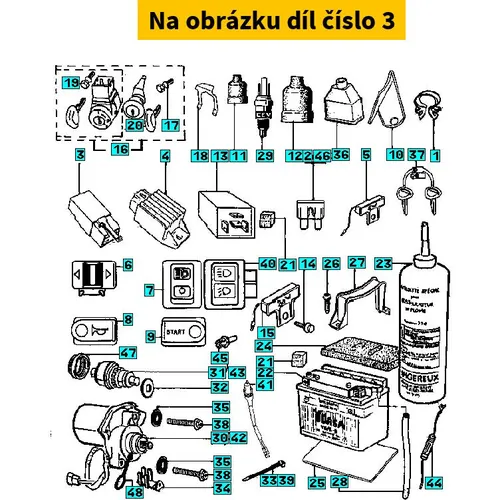 Peugeot Starter Relay 712645