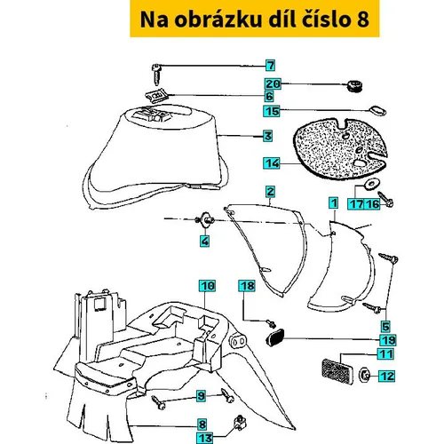 Peugeot Mudflap 731518