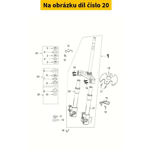 Peugeot Tube Droit Complet 792858N