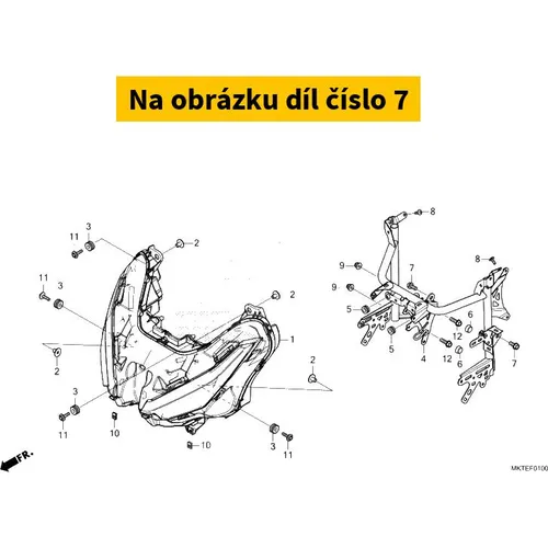 Honda Sroub 8x20 90103MW3670