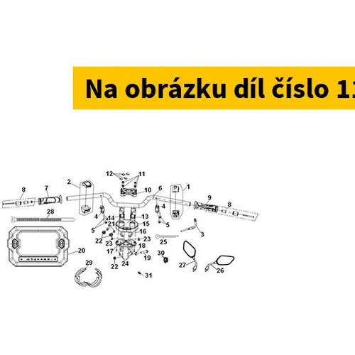 SYM Special Bolt 6mm 90116-BAA-000-TW