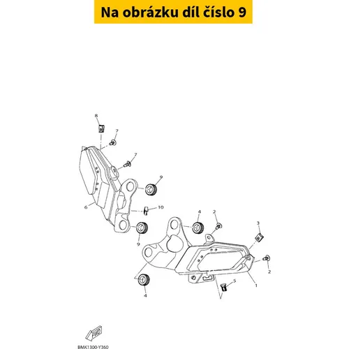 Yamaha Grommet(75v) 904801936800