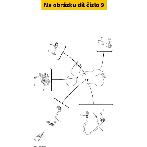 Yamaha Communication Cont B6YH58101100