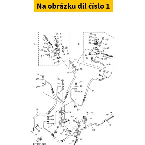 Yamaha Master Cylinder Assy BCMF583T0000