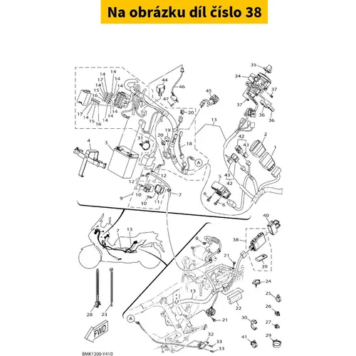 Yamaha Remote Control Uni BKAH62604200