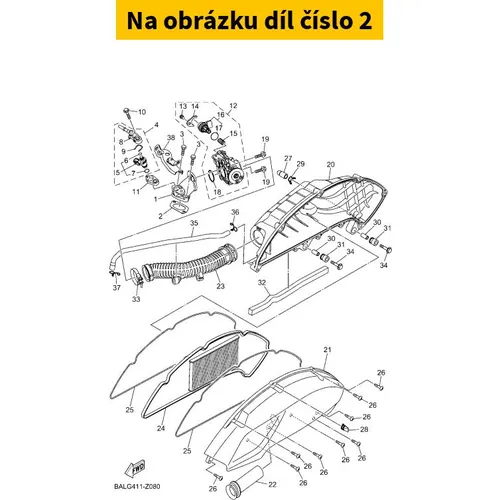 Yamaha Gasket BLSE41990000