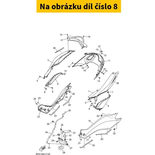 Yamaha Cover, Side 6 BLSF171X0000