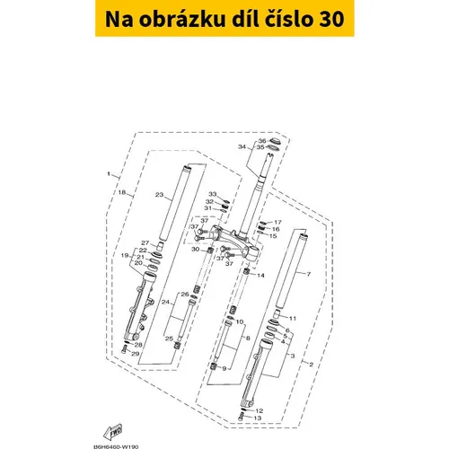 Yamaha Spring, Front Fork BLSF31410000