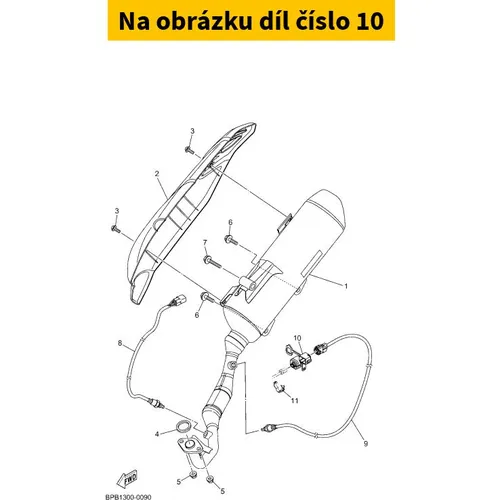 Yamaha Cover Connecter BTBH816G0000