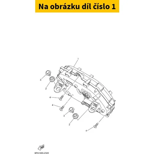 Yamaha Speedometer Assy BUCH35100000