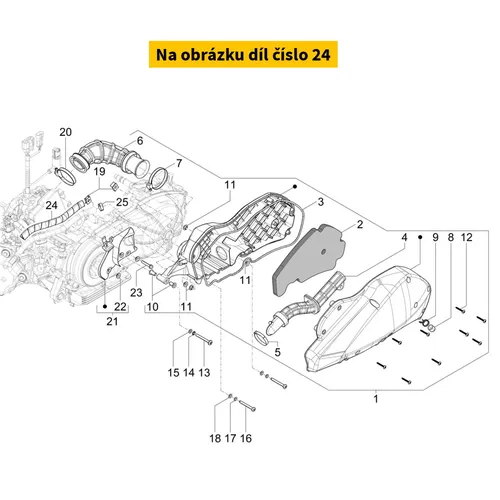 Piaggio Sheath CM083618