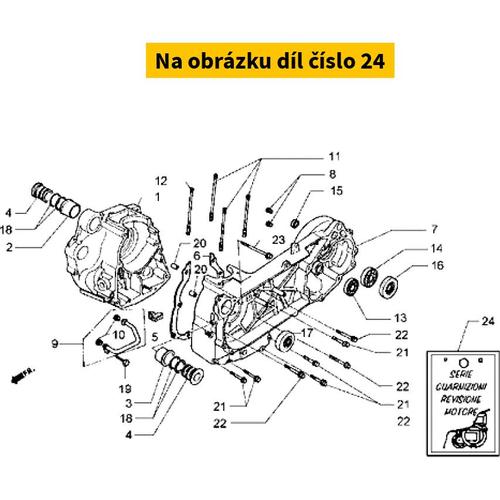 Centauro Sada těsnění motoru Honda 250