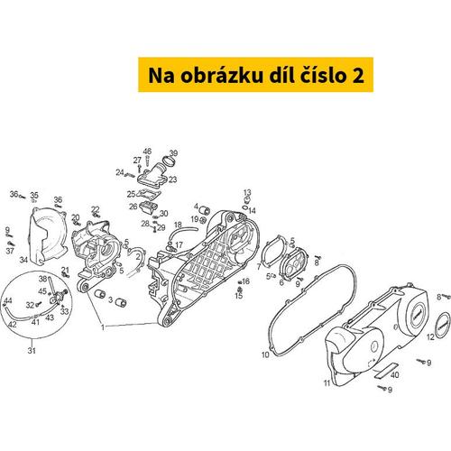 Centauro Těsnění bloku motoru Derbi