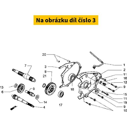 Centauro Těsnění krytu převodů CN / Hexagon