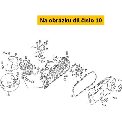 Centauro Těsnění krytu variátoru Derbi 50 2T